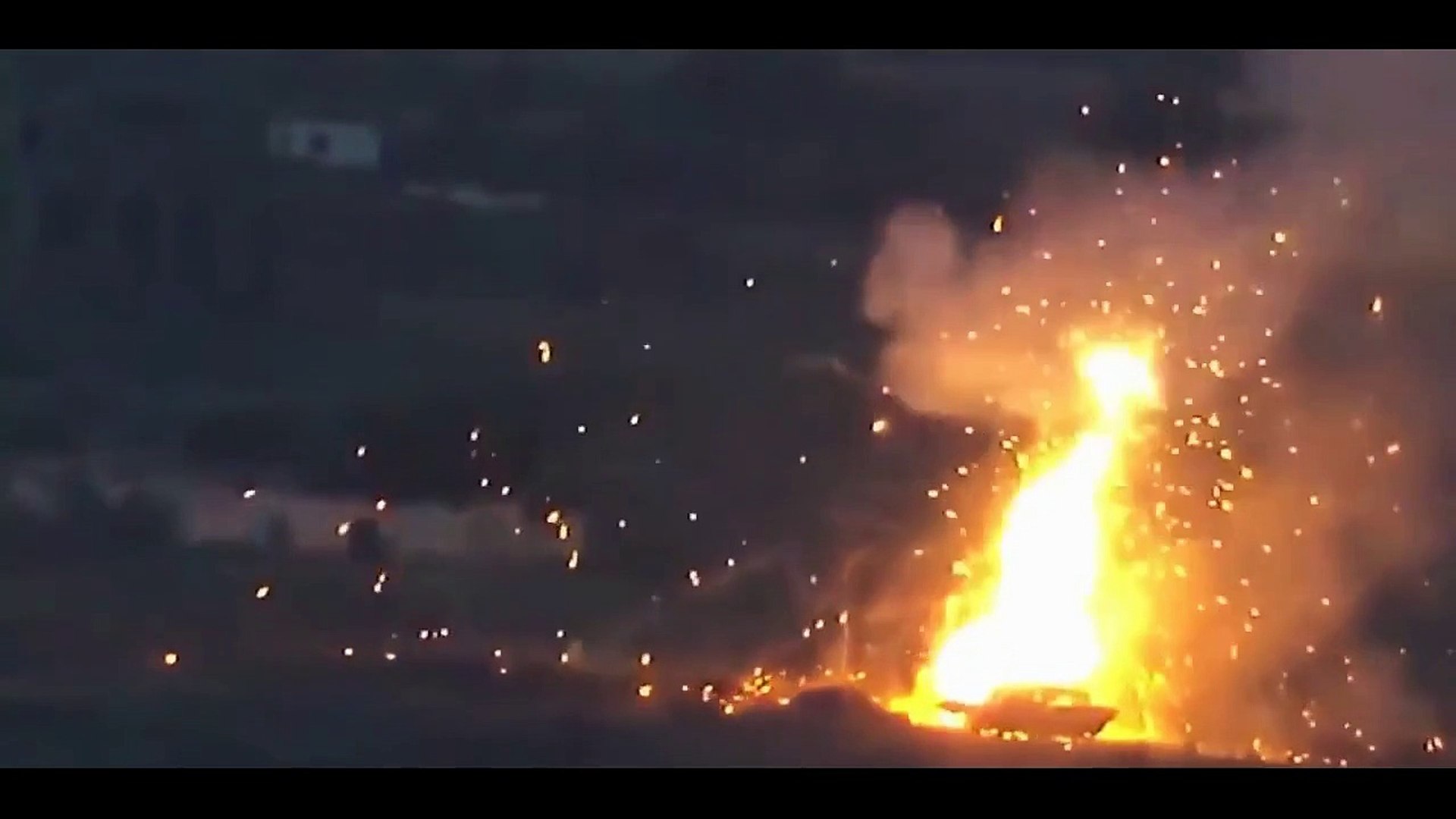 Saudi M1 Abrams Tank Cook Off After An Atgm Missile Hit - Video Dailymotion