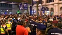 Evacuation de la gare de Budapest face à l'afflux de migrants