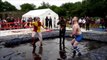 Wrestlers compete in Gravy Wrestling Championships