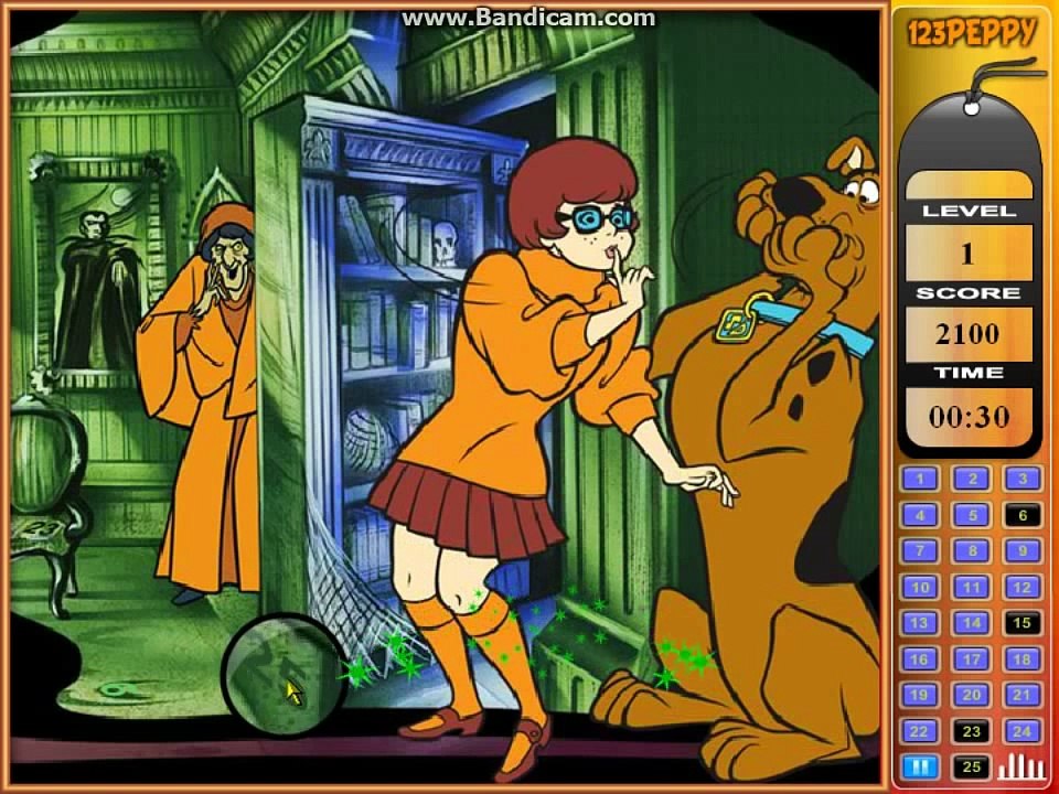 Scooby Doo find the numbers - Walkthrough ( 1-2-3 Level )