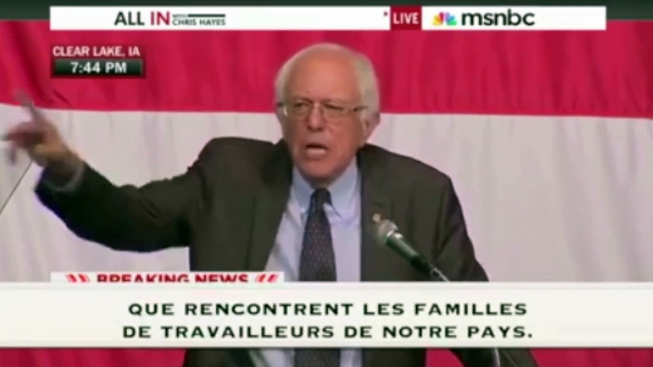 Bernie Sanders, le socialiste de la campagne américaine