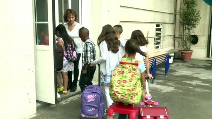 Rentrée scolaire : Gaudin inaugure une nouvelle école à Marseille