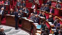 Echange Vif entre Christian Jacob et Manuel Valls sur l'article 49 3 pour le vote de la loi Macron