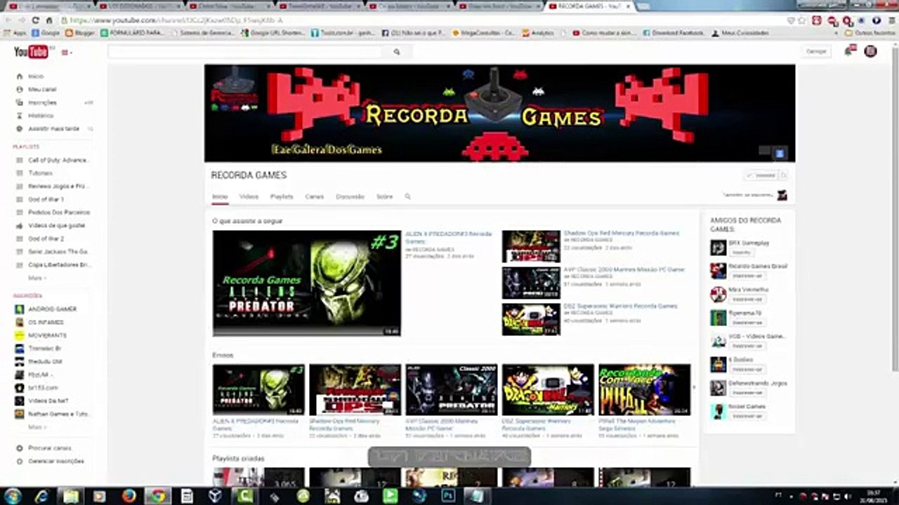 Tutorial Aprenda A Não Perder Uma Atualização de Video Do Seu Parceiro no Youtube