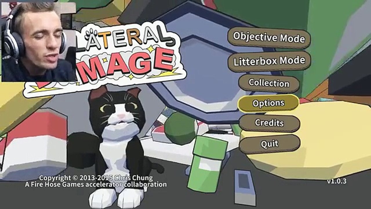 SQUEEZIE-NOUS SOMMES JUMBO. (Catlateral Damage)