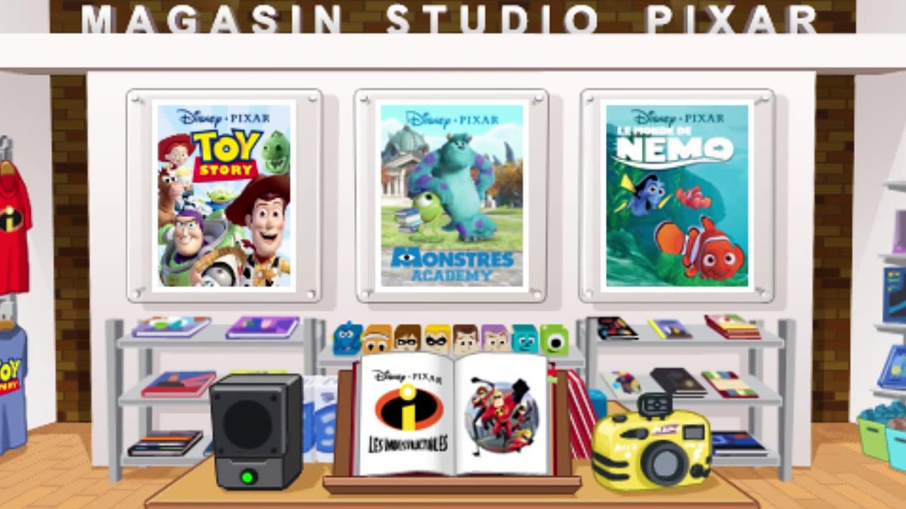 Démo jeu Storio HD - Pixar Aventures (VTech)