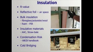 ATA Building a Sustainable Home - some things to consider