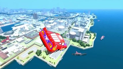 Spiderman Disney Cars Lightning McQueen Pixar Nursery Rhymes Songs for Children