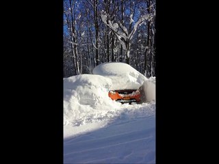 Driving Your Way Out of Seven Feet of Snow
