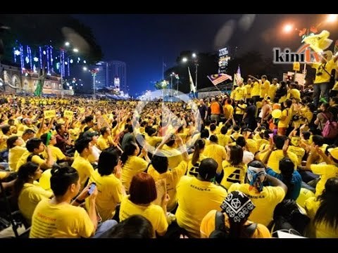 Hampir 20 ribu masih di Dataran Merdeka