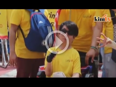 3.45: Dataran Merdeka - OKU juga hadiri BERSIH 4