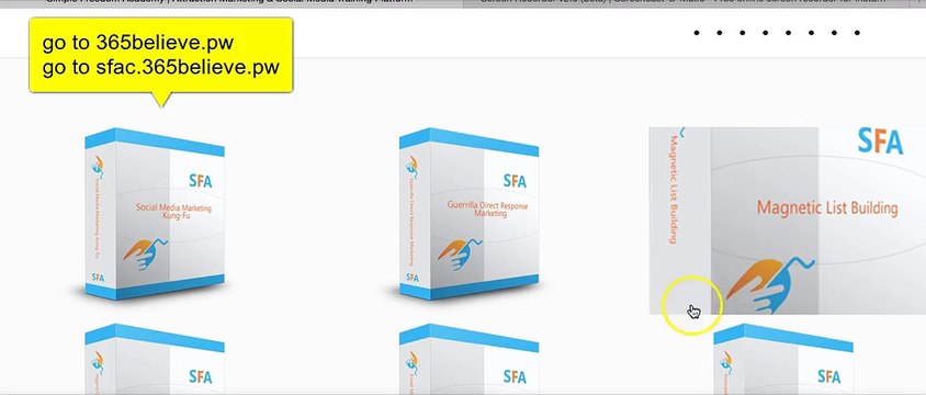 Simple Freedom Internet and Social Media Marketing Training