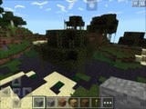 Minecraft PE 0.11.0: Great survival seed with many diamonds in a cave near spawn!!!!!