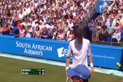 Andy Murray Vs James Blake: Crazy DROP SHOT FROM ANDY MURRAY!!