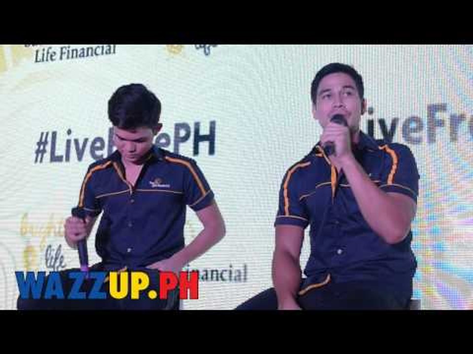 LiveFreePH Presscon with Piolo Pascual and Inigo Pascual Part 2