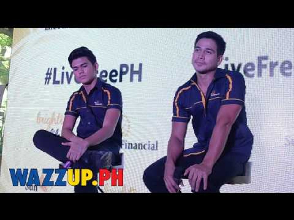 LiveFreePH Presscon with Piolo Pascual and Inigo Pascual Part 7