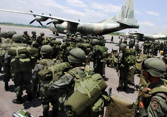 Así fue el despliegue de la FANB en La Fría