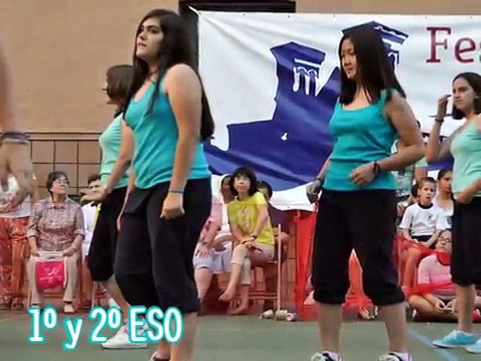 Exhibicion Secundaria Aerobic 2015