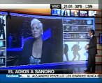 Maria Martha Serra Lima - El adios a Sandro