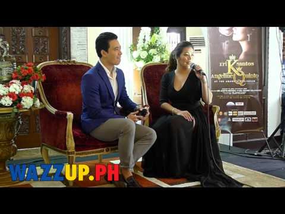 Part 4 Erik Santos and Angeline Quinto at the Araneta Coliseum Concert Presscon