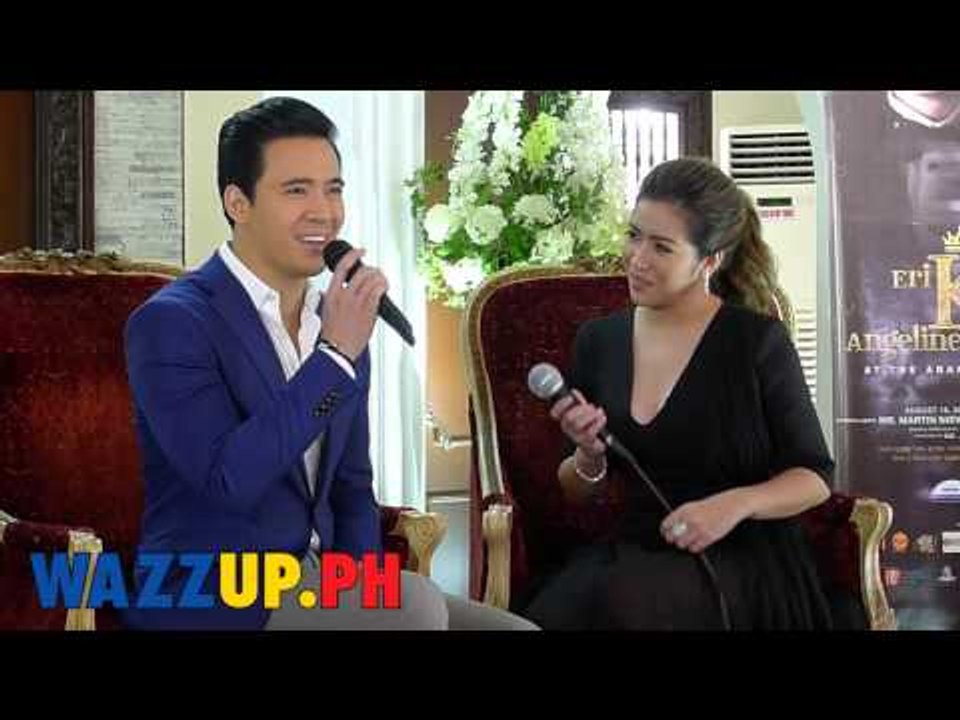Part 2 Erik Santos and Angeline Quinto at the Araneta Coliseum Concert Presscon