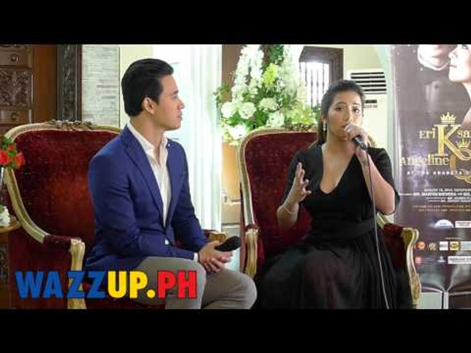 Part 3 Erik Santos and Angeline Quinto at the Araneta Coliseum Concert Presscon