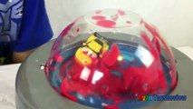 DANCING GOO Cornstarch and water Easy science experiment for kids Wonderology Ryan ToysReview