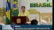 Brasil: presidenta se reúne con líderes de partidos políticos aliados