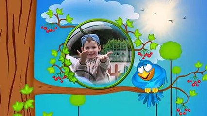 _Merry Birds_ - Funny Slideshow Templates for Children