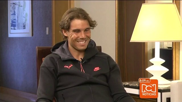 Rafael Nadal Interview for RCN (Colombian TV channel) in NYC. (in Spanish)