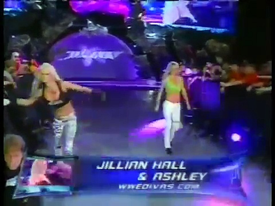 Jillian & Ashley vs Michelle McCool & Kristal SD! July 21, 2006.
