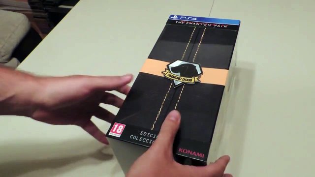 Unboxing de MGS V: The Phantom Pain - Edición Coleccionista (PS4)