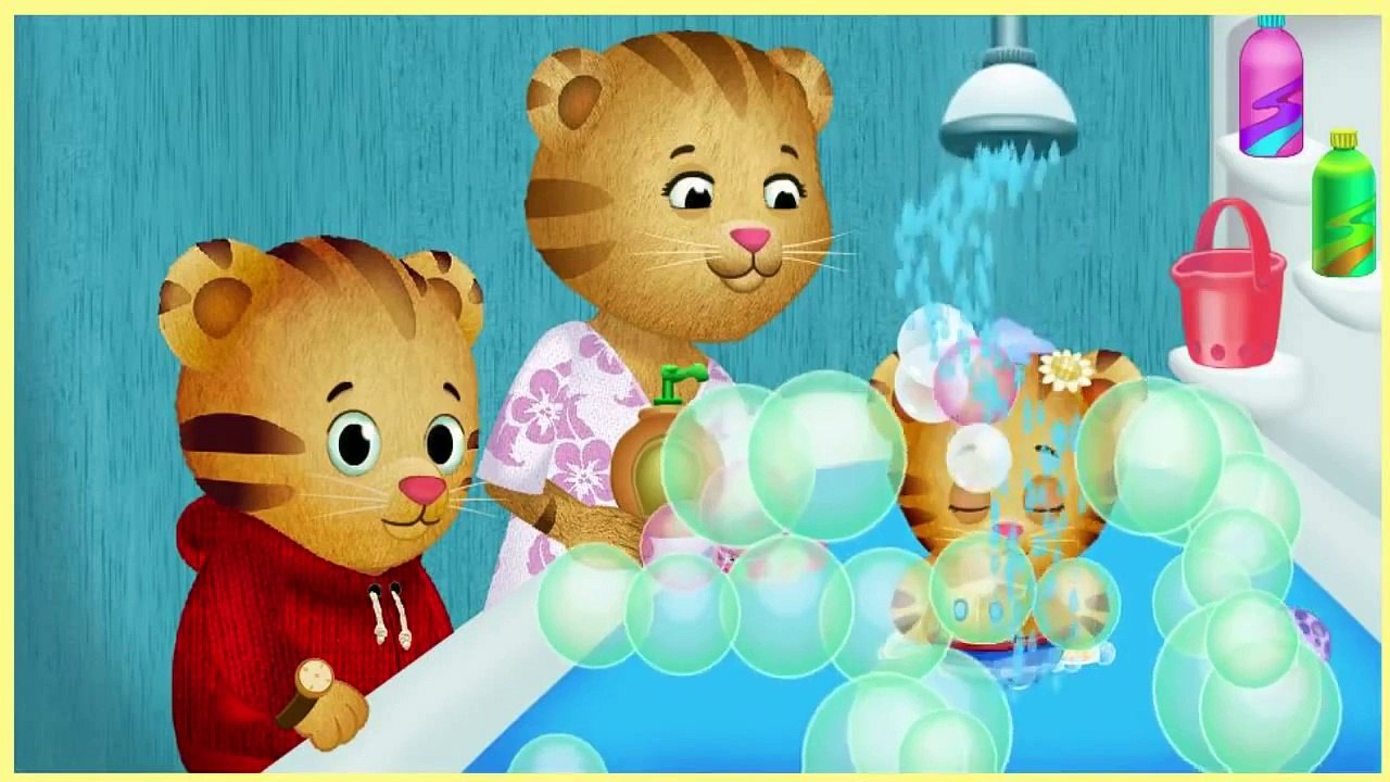 Daniel Tiger's Neighborhood BathTime Baby Bath Cartoon Animation PBS Kids Game Play Walkth