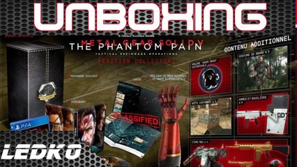 [UNBOXING] Collector Metal Gear Solid V The Phantom Pain (Euro)(1080p)