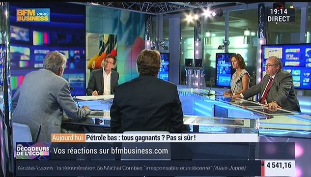 Pétrole bas: tous gagnants ? Pas si sûr ! - 01/09