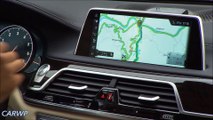 INTERIOR Novo BMW 750Li xDrive 2016 4.4 V8 Biturbo 450 cv 66,1 mkgf 250 kmh 0-100 kmh 4,5 s @ 60 FPS