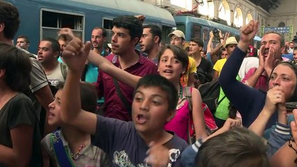 Caos em Budapeste por onda de refugiados