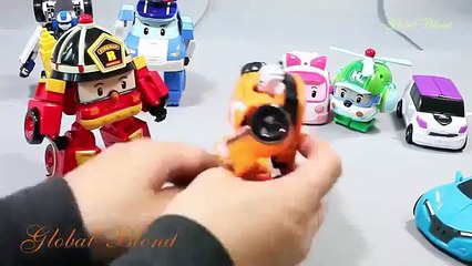 Đồ chơi xe ô tô cảnh sát biết hình thành siêu nhân rất lợi hại