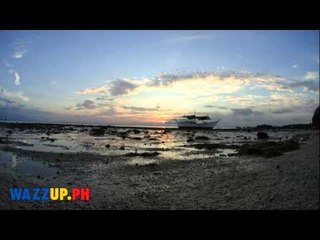 Sunset at Aquaria Beach Resort