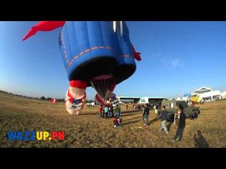 FLIGHT OF BURNIE THE LITTLE DEVIL AT THE 19TH PHILIPPINE INTERNATIONAL HOT AIR BALLOON FIESTA