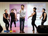 James Reid Sings & Dance  at Jadine Fever Tour with Nadine at Fairview Terraces