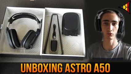 Déballage / Unboxing Astro A50 - Casque gaming sans fil 7.1 (2ème génération 2015) FR | FPS Belgium