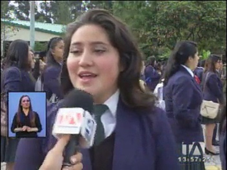 Rodas inauguró año lectrivo en Unidad Educativa Quitumbe