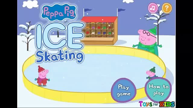 Peppa Pig Ice Skating Game - Free Online Peppa Pig Games
