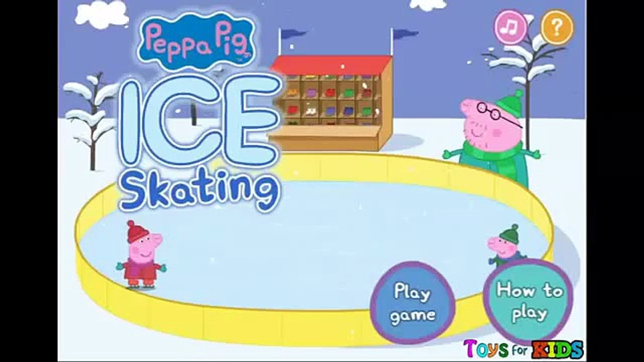 Peppa Pig Ice Skating Game - Free Online Peppa Pig Games