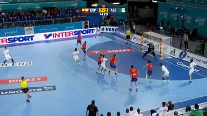 handball 2013   Game1  Spain v Algeria (Preliminary Rd)