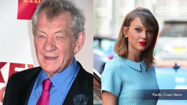 Ian McKellen says Taylor Swift threw him out of his apartment