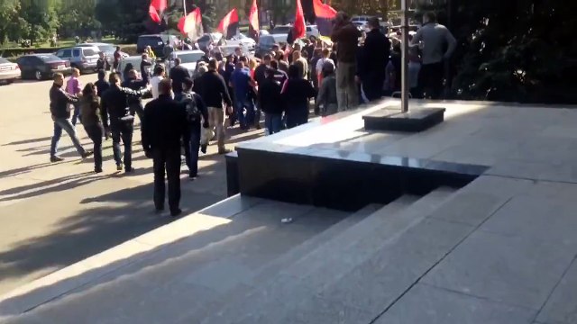 В Одессе Избили Шуфрича - Правый сектор в Одессе гонится за Шуфричем