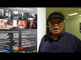 Rick Racamora at the Unpredictable Unscripted Street Photography Exhibition