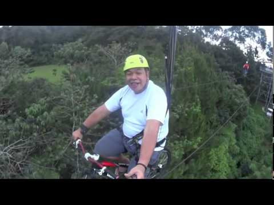 Using Sony Actioncam HDR AZ1: Skycycling at Eden Nature Park and Resort - Rough Cut